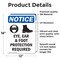 Signmission 18 in Height, 12 in Width, Vinyl Decal, Rectangle OS-2PACK-NS-D-1218-V-12363 - alternate 3